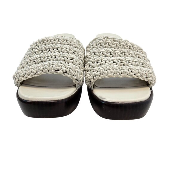 Vince. Nicki Crochet Platform High Heel Sandals Size 9.5 - Picture 5 of 12